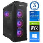 Stacionarus kompiuteris Intop Intel Core i7-12700F, DDR5 16 GB, SSD 500 GB, NVIDIA GeForce RTX 5050 8 GB GDDR6, Windows 11 Pro RM59619