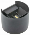 Sieninis lauko &scaron;viestuvas GTV Missouri O, 7W, LED, IP54, pilka sp., 13.6 cm x 10 cm