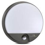 Sieninis lauko &scaron;viestuvas Maclean MCE291, 15W, LED, IP54, pilka sp., 21 cm x 4.9 cm