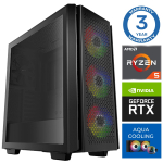 Stacionarus kompiuteris Intop RM77457NS AMD Ryzen 5 7600X, DDR5 32 GB, SSD+HDD 500 GB 4 TB, Nvidia GeForce RTX5050 8 GB GDDR6