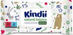 Drėgnos servetėlės kūdikiams, odos valymui, vaikams Kindii Natural Balance, 60 vnt.