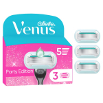 Keičiamos skustuvo galvutės Gillette Venus Party Edition, 3 vnt