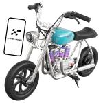 Vaiki&scaron;kas elektrinis motociklas Hyper Gogo Pioneer App, mėlyna sp.
