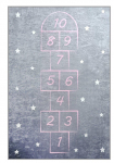 Kilimas Conceptum Hypnose Hopscotch 876CHL1249, įvairių spalvų, 190 cm x 140 cm (pažeista pakuotė)