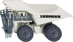 Žaislinis savivartis Siku Liebherr T264, 1:87, balta sp.