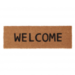 Durų kilimėlis 4IQ Welcome S, ruda sp./juoda sp., 60 cm x 40 cm x 1.5 cm