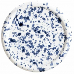 Lėk&scaron;tė desertinė Homla Wilora, 21 cm x 21 cm, mėlyna sp./balta sp.