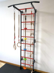 Gimnastikos sienelė Restpro KID-1, 620 mm, juoda sp./raudona sp.