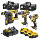 Akumuliatorinių įrankių rinkinys Dewalt DCK368P3T-QW, 18 V