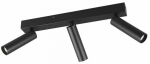 &Scaron;viestuvas lubų Trio Ambala 849210332, LED, 3 x 5.5 W, juoda sp.