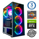Stacionarus kompiuteris Intop RM48510NS AMD Ryzen 5 5600X, DDR4 32 GB, SSD 1 TB, Nvidia GeForce RTX5070 12 GB GDDR7
