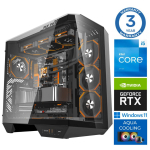 Stacionarus kompiuteris Intop RM72879 Intel Core i5-14400F, DDR5 16 GB, SSD+HDD 1 TB 4 TB, Nvidia GeForce RTX5070Ti 16 GB GDDR7, Windows 11 Pro