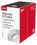 Kabelis Dahua UTP CAT6 PFM923I-6UN-C, 305 m, balta sp.