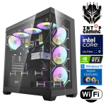 Stacionarus kompiuteris Intop RM68491WH Intel Ultra 9 285K, DDR5 32 GB, SSD+HDD 1 TB 2 TB, Nvidia GeForce RTX5070Ti 16 GB GDDR7, Windows 11 Home
