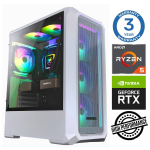 Stacionarus kompiuteris Intop RM67920NS AMD Ryzen 5 3600, DDR4 16 GB, SSD+HDD 250 GB 2 TB, Nvidia GeForce RTX3050 6 GB GDDR6