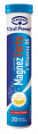 Maisto papildas, magnis forte su vitaminu b6 Kruger Vital Powe, citrinų skonio, 84 g, 20 vnt.