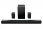 Prekė su pažeista pakuote. Soundbar sistema TCL Q Q85H Class 7.1.4, juoda sp.