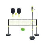 Sporto žaidimų rinkinys 4IQ 2in1 Tennis & Pickleball, 200 cm, juoda sp./žalia sp.