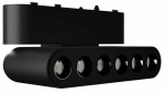&Scaron;viestuvas bėginei sistemai Light Prestige Magnetic Slim Blaze LP-616-MAG SLIM 6W CCT BK, LED, 3000 - 4000 &deg;K, 1 x 6 W, juoda sp. / juoda sp.