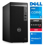 Stacionarus kompiuteris Dell RM87574, atnaujintas i5-10500, DDR4 8 GB, SSD 512 GB, Radeon RX 560 4 GB GDDR5, Windows 11 Pro OptiPlex 5080 Tower