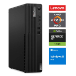 Stacionarus kompiuteris Lenovo RM87499, atnaujintas AMD Ryzen 5 PRO 4650G, DDR4 64 GB, SSD 512 GB, Nvidia GeForce GT1030 2 GB GDDR5, Windows 11 Pro ThinkCentre M75s Gen 2