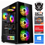 Stacionarus kompiuteris Intop RM93357WH AMD Ryzen 7 5700X, DDR4 16 GB, SSD 1 TB, AMD Radeon RX 9060 XT 16 GB GDDR6, Windows 11 Home