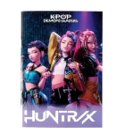 Užra&scaron;ų knygelė K-Pop Demon Hunters, A4, (spalva/dizainas parenkami atsitiktine tvarka)