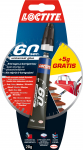 Klijai universalūs Loctite 60 sec, 0.02 kg, skaidri sp.