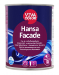 Tinkuotų ir mūrinių fasadų dažai Vivacolor Hansa Facade, balta sp., 0.9 l