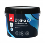 Akriliniai dažai Tikkurila Optiva 20, balta sp., 2.7 l