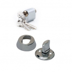Spynos cilindras Valnes E701 13, skandinavi&scaron;ko tipo (ovalūs), 32 mm, sidabro sp.