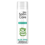 Skutimosi gelis Gillette Satin Care Sensitive, 200 ml