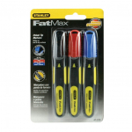 Žymeklis Stanley 0-47-315, 12 cm, mėlyna sp./juoda sp./raudona sp., 3 vnt.