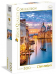 Dėlionė Clementoni Lighting Venice 35056, 49 cm x 36 cm, 500 vnt., įvairių spalvų
