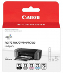 Ra&scaron;alinio spausdintuvo kasetė Canon PGI-72 PBK, įvairių spalvų