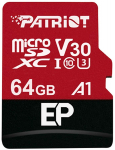 Atminties kortelė Patriot Patriot, 64 GB, 90 Mb/s - 80 Mb/s