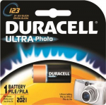 Elementai Duracell, CR123A, 3 V