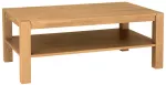 Žurnalinis staliukas Home4you Chicago, ąžuolo sp., 110 cm x 43 cm x 65 cm