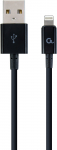 Laidas Gembird USB To Lightning USB 2.0, Apple Lightning, 1 m, juoda