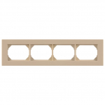 Keturvietis rėmelis Vilma XP500, dramblio kaulo sp.