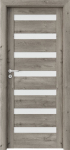Vidaus durų varčia Porta D7 PORTAVERTE D7, de&scaron;ininės, sibiro ąžuolo sp., 203 x 64.4 x 4 cm