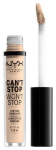 Maskuojanti priemonė NYX Professional Makeup Can't Stop Won't Stop, light ivory, 3.5 ml