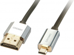 Laidas Lindy HDMI To Micro HDMI HDMI, Micro HDMI, 3 m, juoda sp.