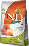 Sausas &scaron;unų maistas Farmina N&D Pumpkin Boar & Apple Mini, žvėriena, 2.5 kg