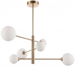 &Scaron;viestuvas kabinamas Light Prestige Dorado LP-002/6P, G9, 6 x 40 W, aukso sp.