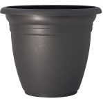 Gėlių vazonas Domoletti TE000024-120, plastikinis, pilkas