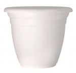 Gėlių vazonas Domoletti TE000040-110, plastikinis, &Oslash; 40 cm, balta sp.
