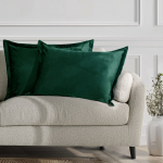 Dekoratyvinės pagalvėlės užvalkalas Restilo Velvet, žalia, 70 cm x 50 cm, 2 vnt.