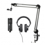 Kondensatorinis mikrofonas Audio-Technica Creator Pack, juoda sp.