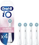 Elektrinio dantų &scaron;epetėlio galvutė Braun Oral-B iO Gentle Care, balta sp., 4 vnt.